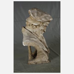 Hans Bitterlich, Überlebensgroße Büste Gutenberg