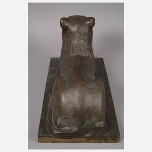 Konrad Taucher, Paar liegende Löwen