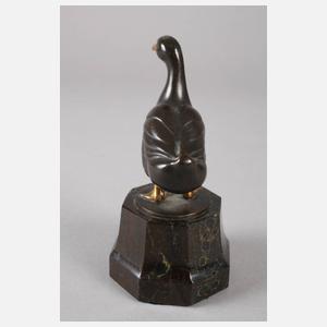 G. Weber, Kleinbronze Gans