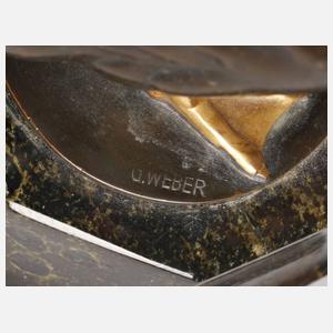 G. Weber, Kleinbronze Gans