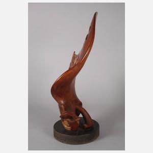 R. Canonica, moderne Holzskulptur