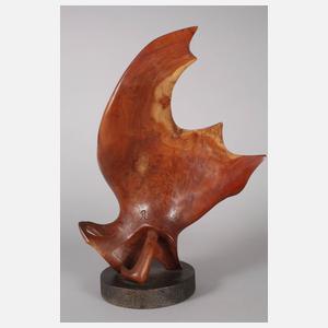 R. Canonica, moderne Holzskulptur