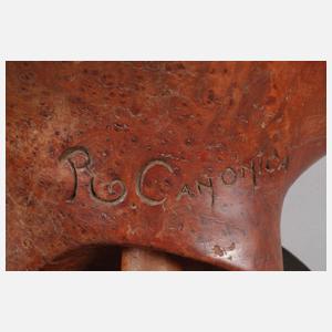 R. Canonica, moderne Holzskulptur