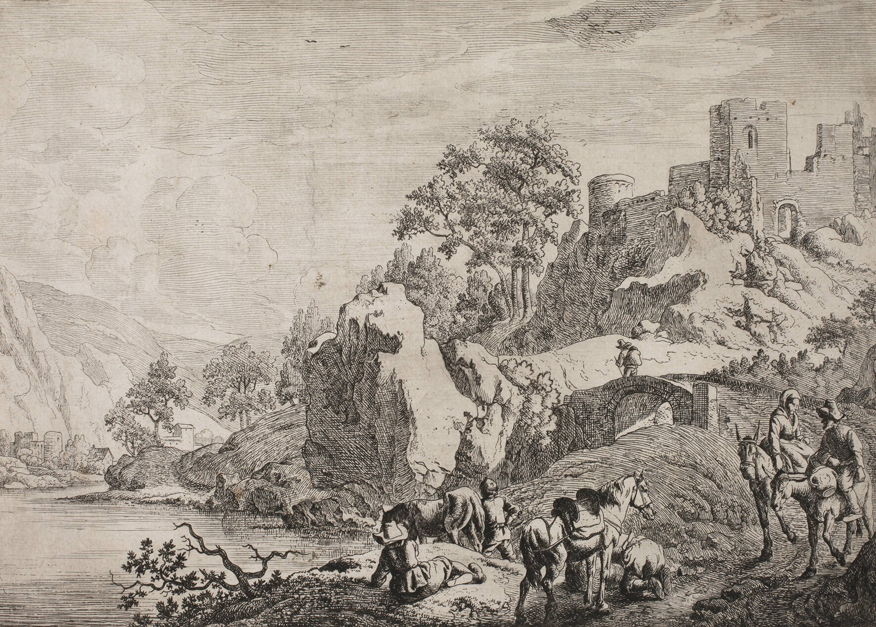 Hans von Aachen, Gebirgslandschaft