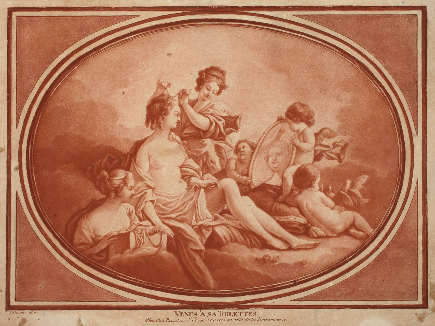 François Boucher, Die Toilette der Venus
