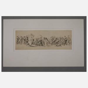 Franz Ertinger, Friese mit mythologischen Szenen