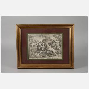 Cornelius Galle I., Auf der Löwenjagd