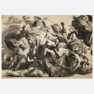 Willem van der Leeuw, Auf der Bären- und Löwenjagd