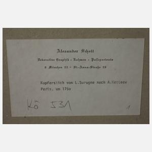 L. Surugne, attr., Karnevalsgesellschaft