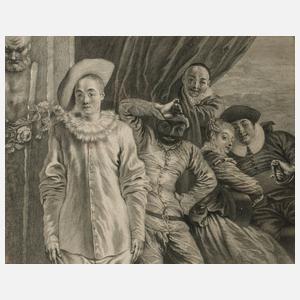 L. Surugne, attr., Karnevalsgesellschaft