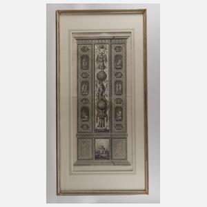 Giovanni Volpato, Pilasterdekoration im Vatikan