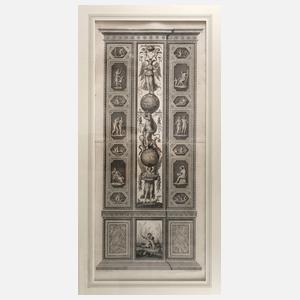 Giovanni Volpato, Pilasterdekoration im Vatikan