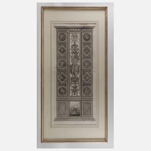 Giovanni Volpato, Pilasterdekoration im Vatikan