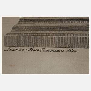 Giovanni Volpato, Pilasterdekoration im Vatikan