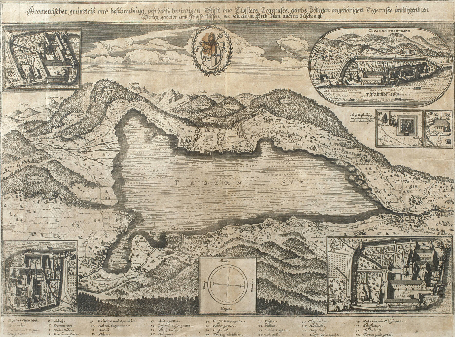 Merian, Der Tegernsee