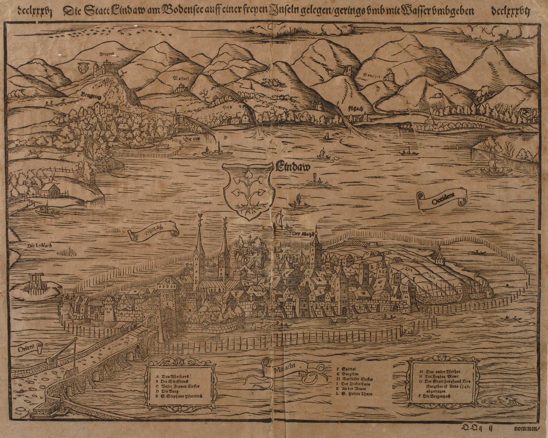 Sebastian Münster, Lindau am Bodensee