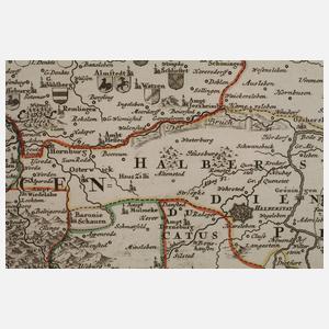 Johann Baptist Homann, Karte Braunschweig