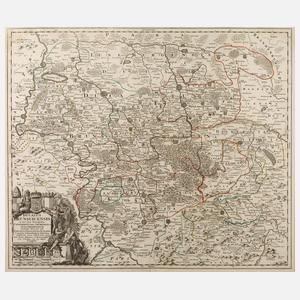 Johann Baptist Homann, Karte Braunschweig