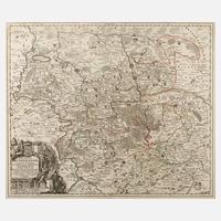 Johann Baptist Homann, Karte Braunschweig111