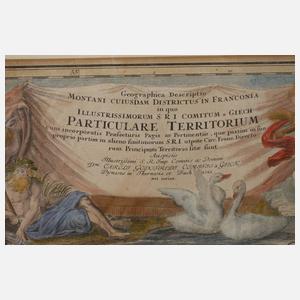 Johann Baptist Homann, Kupferstichkarte Franken