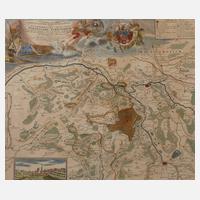 Johann Baptist Homann, Kupferstichkarte Franken111