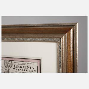 Homanns Erben, Kupferstichlandkarte Harz