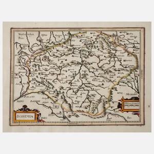 Matthäus Merian, Kupferstichkarte Böhmen