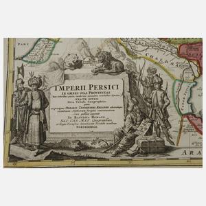 Johann Baptist Homann, Kupferstichkarte Persien