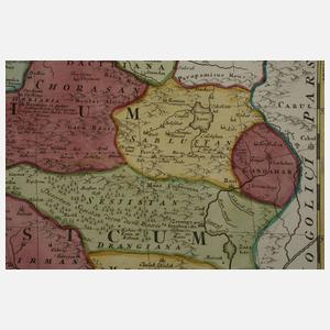 Johann Baptist Homann, Kupferstichkarte Persien