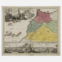 Johann Christoph Homann, Kupferstichkarte Marokko111