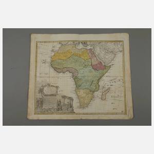 Homanns Erben, Kupferstichkarte Afrika
