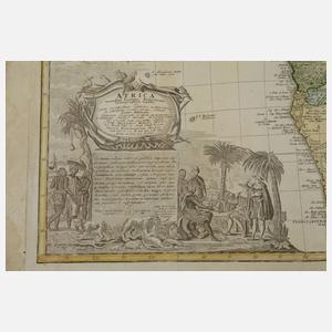 Homanns Erben, Kupferstichkarte Afrika