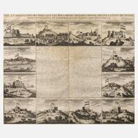 Verschiedene Forts an der westafrikanischen Küste111