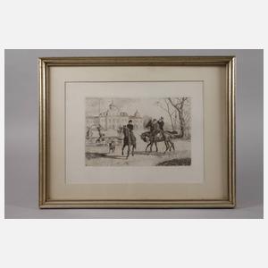 Konrad Ahrendts, Schloss Belvedere