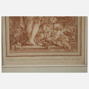 Demarteau, Allegorie auf den Sommer