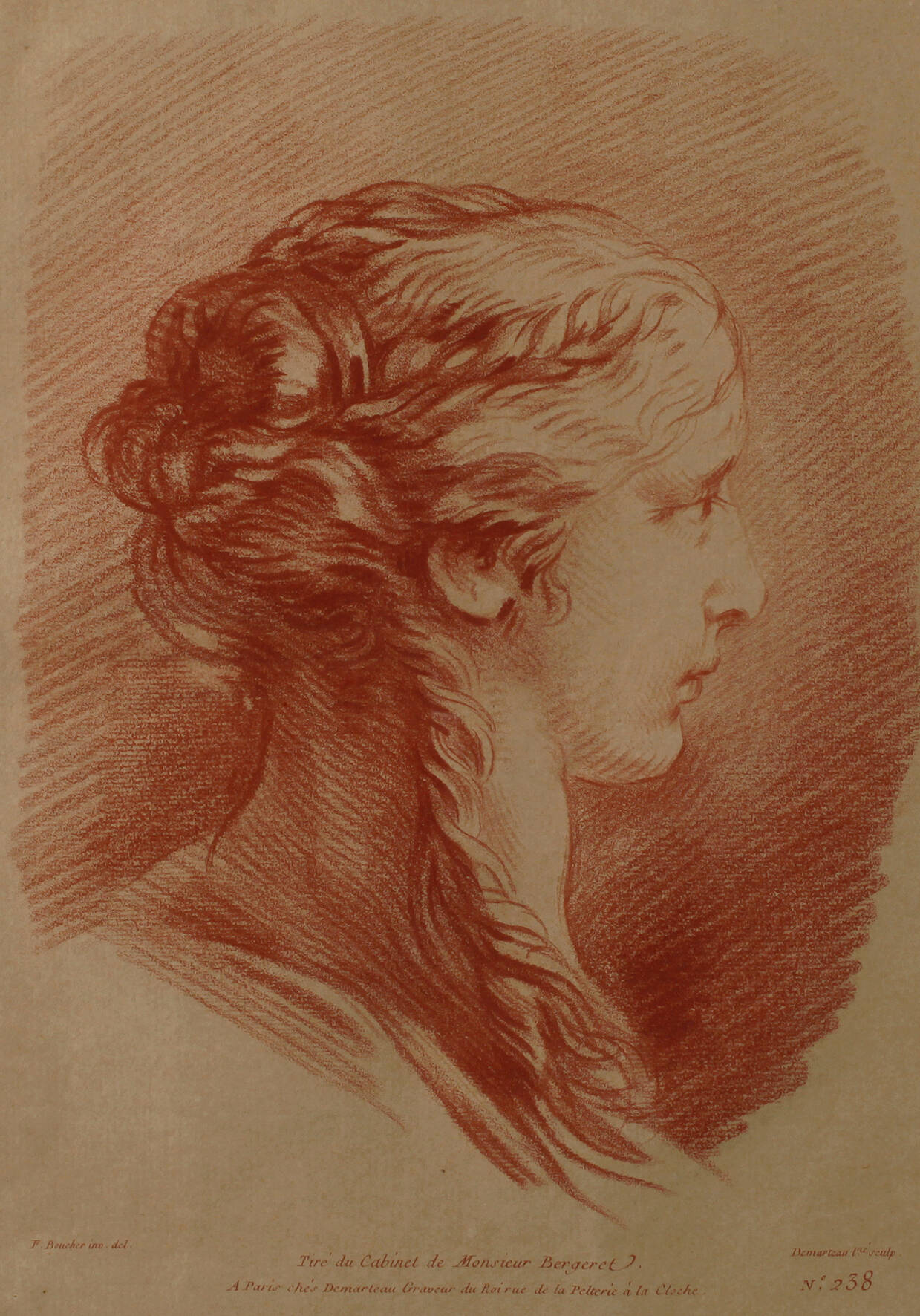 Demarteau, Damenportrait