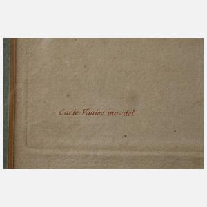 Demarteau, Frauenportrait