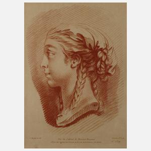 Demarteau, Mädchenbüste