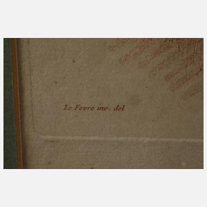 Demarteau, Bildnis einer jungen Frau