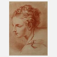 Demarteau, Bildnis einer jungen Frau111