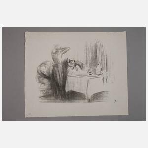 Jean-Louis Forain, Graphik und Zeichnungen