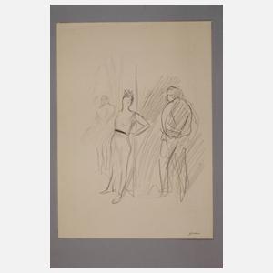 Jean-Louis Forain, Graphik und Zeichnungen