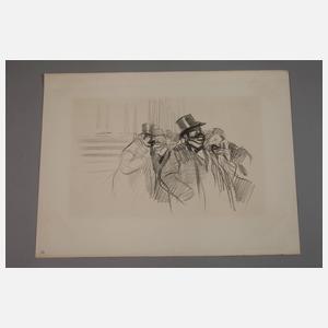 Jean-Louis Forain, Konvolut Lithographien