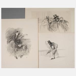 Jean-Louis Forain, Konvolut Lithographien