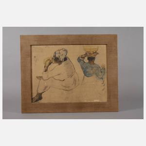 Paul Gauguin, Figürliche Skizze