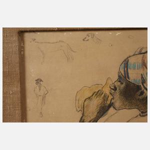 Paul Gauguin, Figürliche Skizze