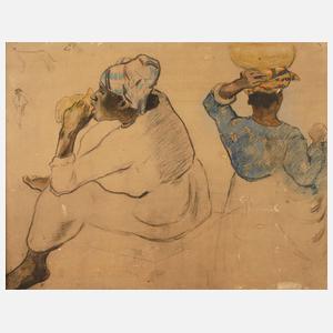 Paul Gauguin, Figürliche Skizze