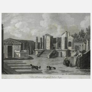 Georg Abraham Hackert, Der Isis-Tempel in Pompeji