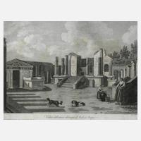 Georg Abraham Hackert, Der Isis-Tempel in Pompeji111
