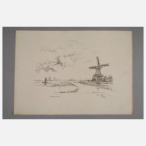 Joseph Pennell, Zwei Lithographien